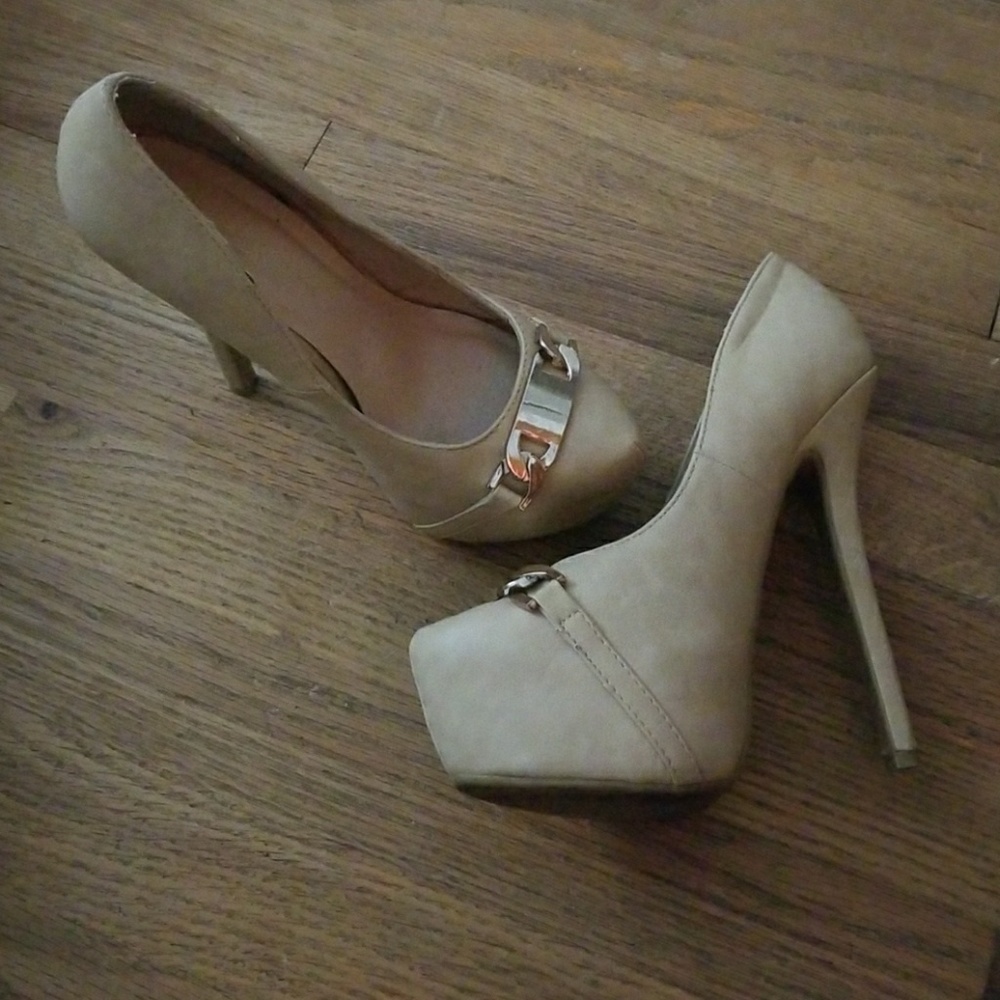 Nude heels